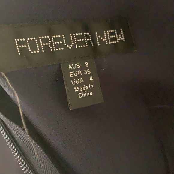 FOREVER NEW- CUT OUT BLUE MAXI DRESS - Picture 6 of 7